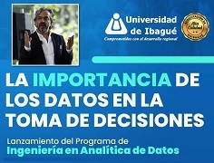 Juan Daniel Oviedo en la U: estreno de Analítica de Datos